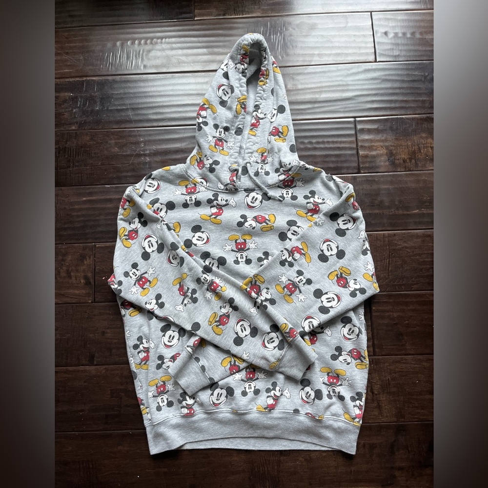 XS Disney Mickey Mouse print hoodie